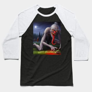 Phi Phong, Thai Ghost On Halloween Baseball T-Shirt